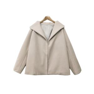 コート アウター ボーダーフードトッパー レディース : ZOZOTOWN Yahoo