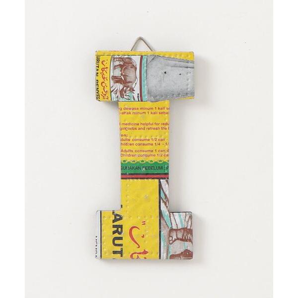 インテリア RECYCLED METAL LETTER
