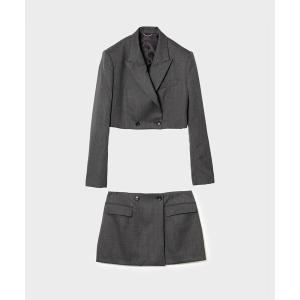 コート アウター 「JOHN LAWRENCE SULLIVAN/ジョンローレンスサリバン」WOOL SEPARATE JACKET レディース
