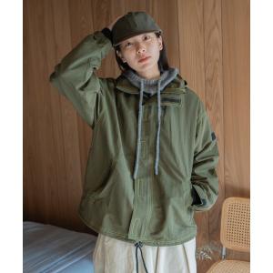 ブルゾン ジャンバー ニシルル - stitch nylon parker made in INTERFACTORY レディース