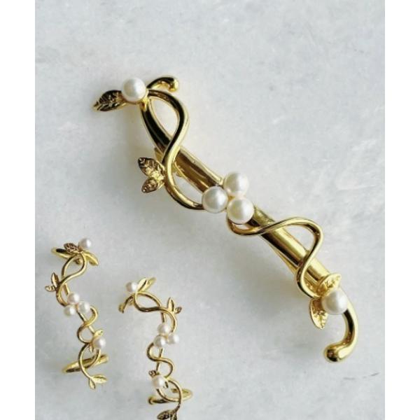 ヘアクリップ 「felice luxe」Ivy barrette