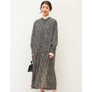 ワンピース リブ　イン　コンフォート　はまじとコラボ　持ってて間違いなし！花柄ワンピース