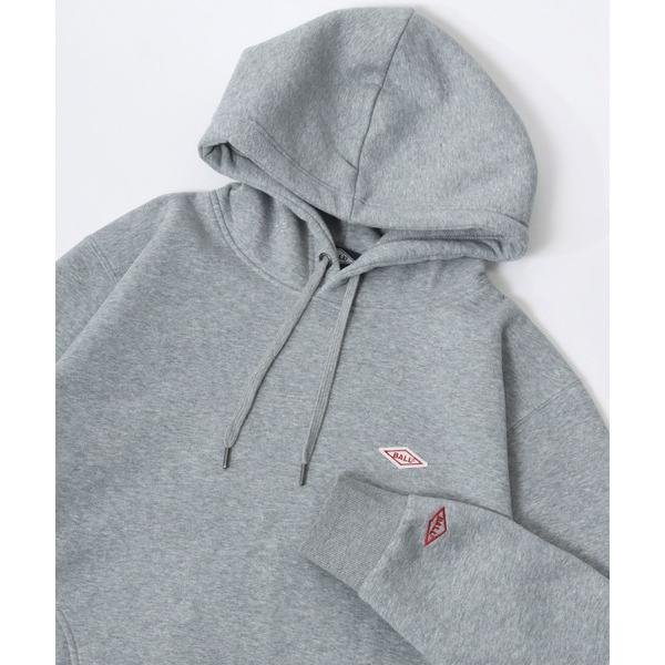 パーカー 2025AW BALL/ボール 裏起毛 ワンポイントロゴ ワッペン刺繍 スウェット プルオ...