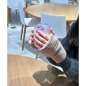 アームカバー UCHI-COLLE/ウチコレ ハンドウォーマー　-発熱素材で軽くて暖かい- レディース