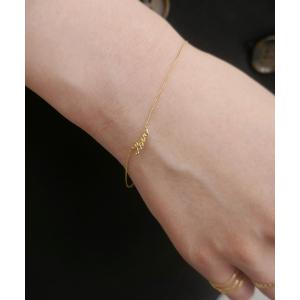 SIENA ROSE（シエナロゼ） ブレスレット 一粒ダイヤのデザインチェーン