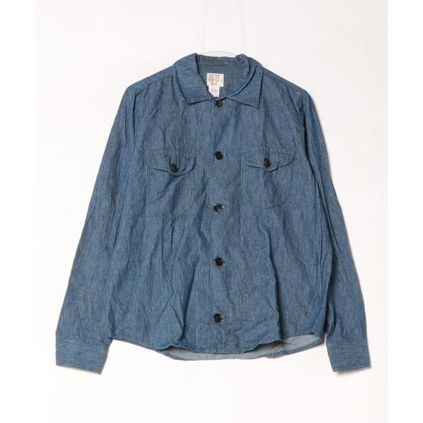 シャツ 「DEADSTOCK」デッドストック WRONG WHERE INDIGO SHIRTS メ...