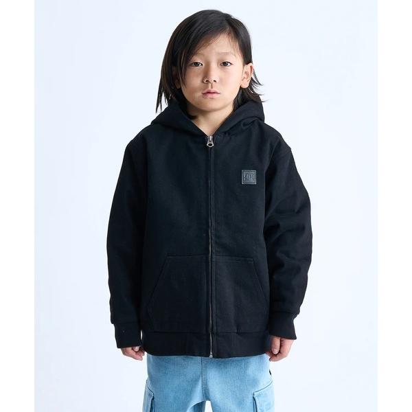 コート アウター 24 KD PADDED HOOD JA/DCキッズジップアップキルティングインナ...