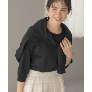 ⚠️本日までの出品‼️theoryluxe ラメ糸ニットアンサンブル　新品 組曲（KUMIKYOKU） アンサンブル ラメ入りアンサンブルニット