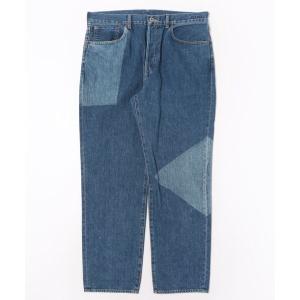 アオゾラブルーヘヴン オーバ ーオール AOZORA刺し子デニム中綿