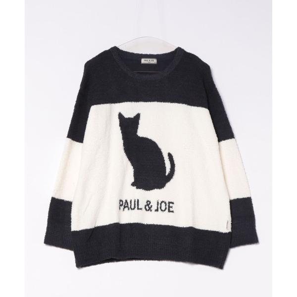 パジャマ 「PAUL＆JOE」モールヤーン　シルエット猫　プルオーバー メンズ
