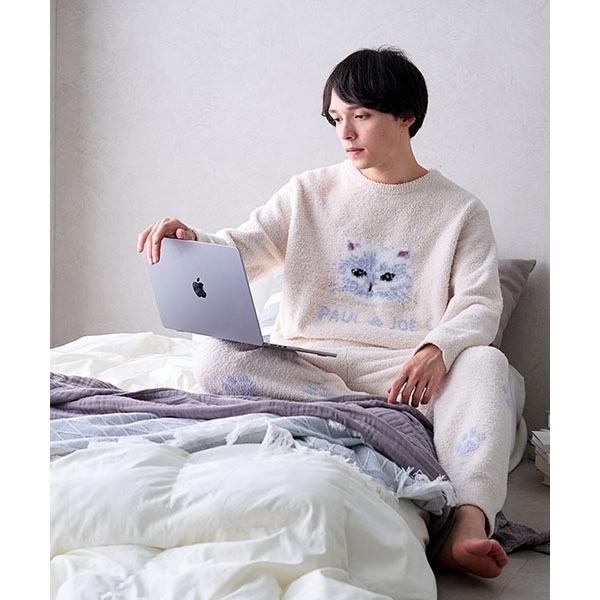 パジャマ 「PAUL＆JOE」ふわふわジプシージャガード　プルオーバー メンズ