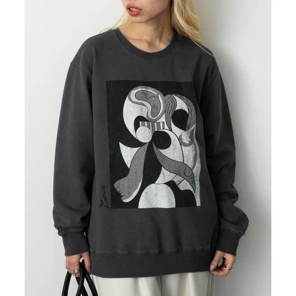 トレーナー スウェット 「vieux by MAISON BREEZE」PICASSO アートプリン...