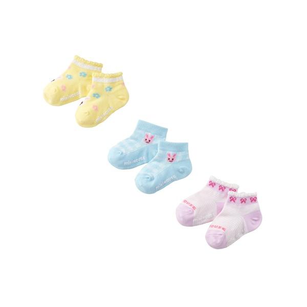 靴下 ローカットソックスパック３足セット(11cm-17cm) キッズ 子供 男の子 女の子