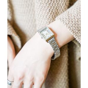 腕時計 「CASIO（カシオ）」クラシックメタルスクエア レディース メンズ