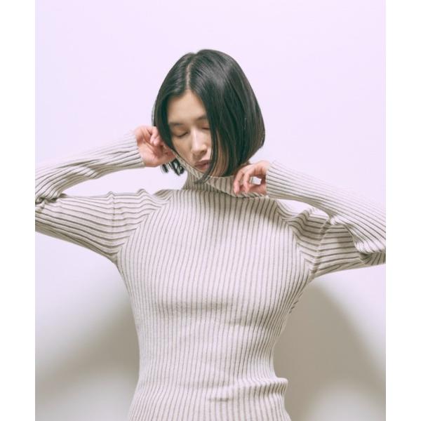 ニット セーター Plated Rib Knit レディース