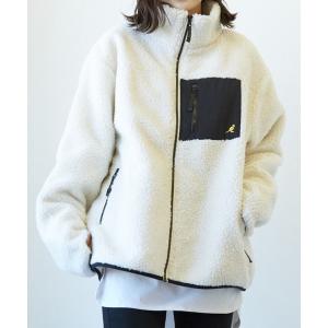 ブルゾン アウター 「KANGOL」ハイネック/ボアジップジャケット メンズ レディース