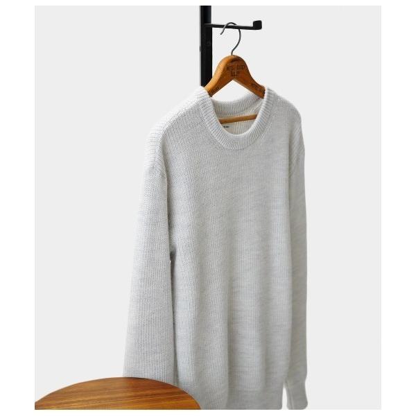 セーター ニット PORT BY ARK / ポートバイアーク：Rib Knit Crew Neck...