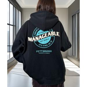 HALEY PESCA パーカー HALEY PESCA/Y2K星柄パーカー レディース