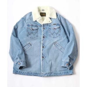 ラングラー デニムジャケット デニム シェルパ ジャケット 14オンス