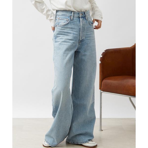 ジーンズ デニム デニムパンツ 「AGOLDE/エーゴールドイー」DAME JEAN ワイドレッグデ...
