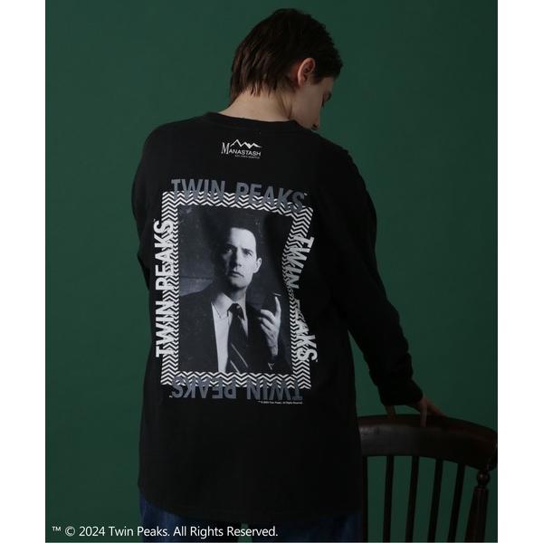 tシャツ MANASTASH/マナスタッシュ TWIN PEAKS L/S TEE 01 ツイン・ピ...