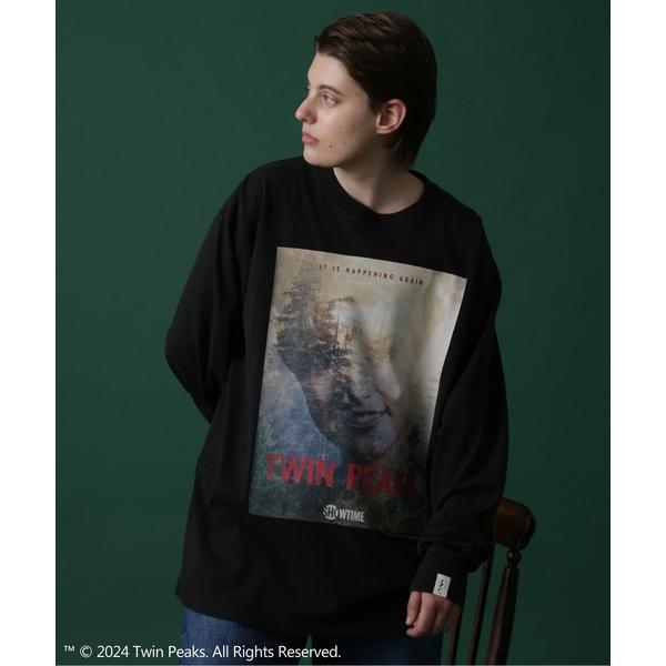 tシャツ MANASTASH/マナスタッシュ TWIN PEAKS L/S TEE 02 ツイン・ピ...