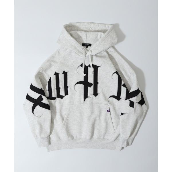パーカー Logo embroidery pullover hoodie / ロゴ刺繍プルオーバーパ...