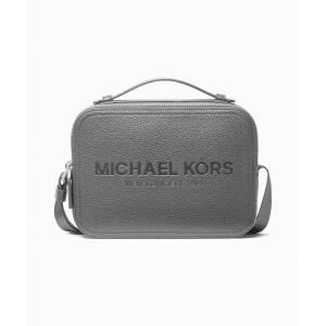 ショルダーバッグ COOPER エンボスロゴ ペブルレザー クロスボディ メンズ