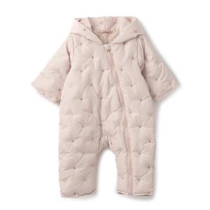 カバーオール アウター 「GIRLS」モチーフキルトジャンプスーツ キッズ 子供服 女の子