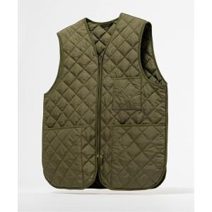 Barbour ダウンベスト ベスト for MARKAWARE ＆ EDIFICE 別注 QUILTING