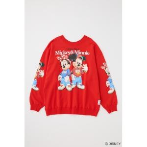 トレーナー スウェット MD BACKWARDS MM OVERSIZED プルオーバー レディース