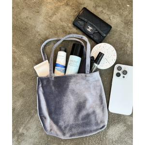 トートバッグ ベルベットミニバッグ レディース
