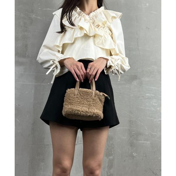 ショルダーバッグ バッグ 2way ボアミニバッグ ハンドバッグ ショルダーバッグ レディース