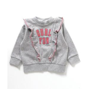 トレーナー  「WEB限定」フリルトレーナー キッズ 子供服 女の子