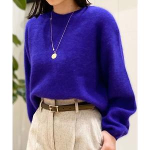 【美品✨】AP STUDIO WOLLY Vプルオーバー　カシミヤ混　ゆったり セール】 コットンカシミヤシルク Vネックプルオーバー （ニット