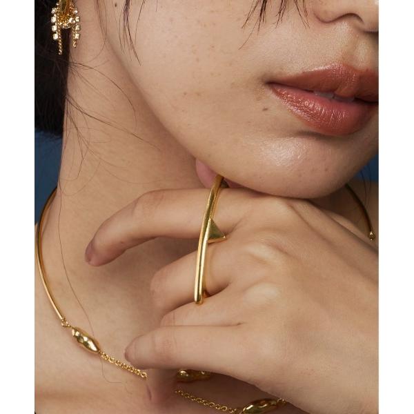 指輪 リング Triangle Double Ring レディース