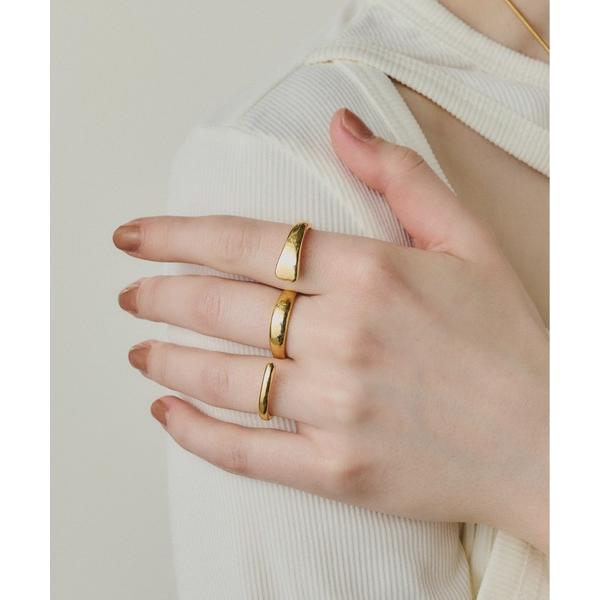 指輪 リング Spiral Triple Ring レディース