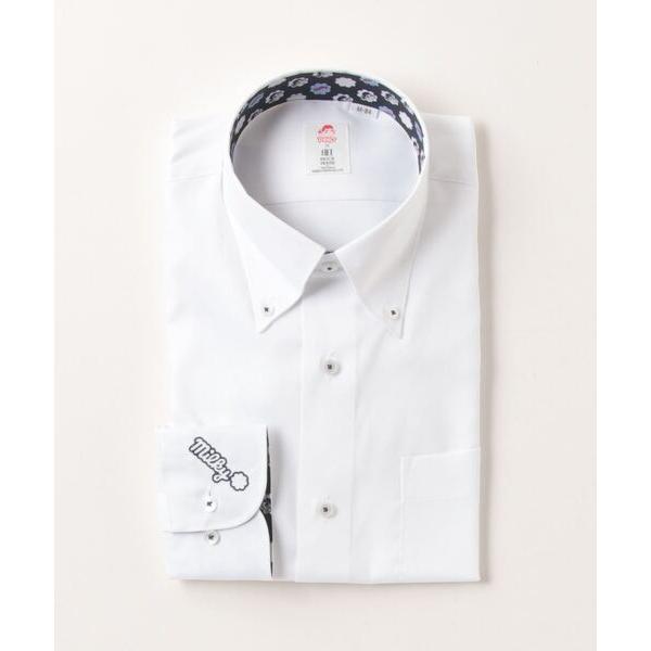 フォーマル シャツ 「ペコちゃん×TOKYO SHIRTS」 形態安定ノーアイロン ボタンダウン 長...