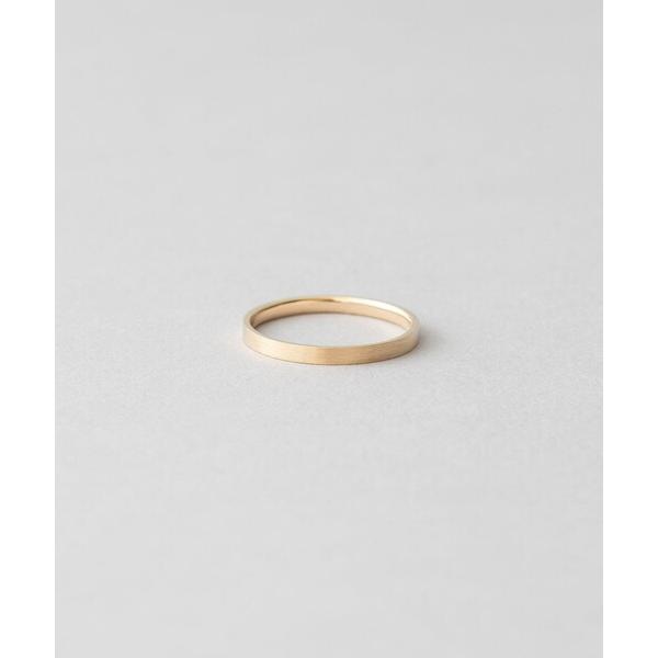 指輪 リング 「レイヤー」 K10YG リング フラット レディース