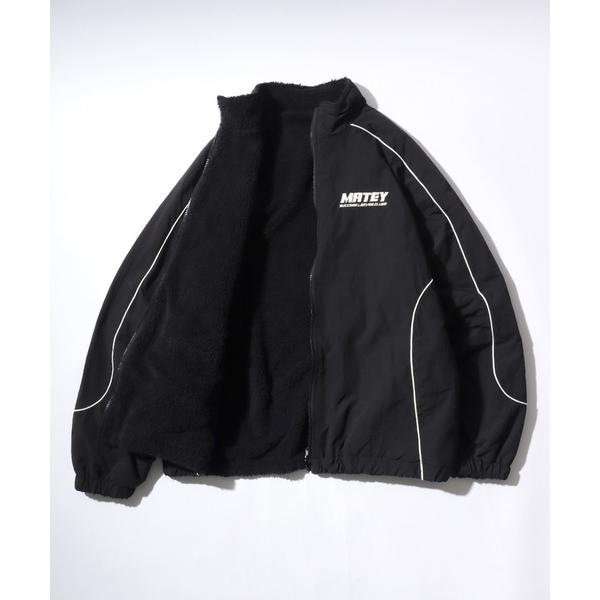 ナイロンジャケット 「商品動画あり」リバーシブルナイロンジャケット×ボアジャケットブルゾン メンズ ...