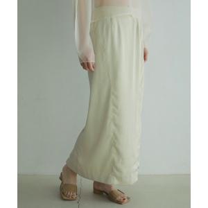 anuke（アンヌーク） スカート 「Reha.」Tuck Maxi Skirt : ZOZOTOWN