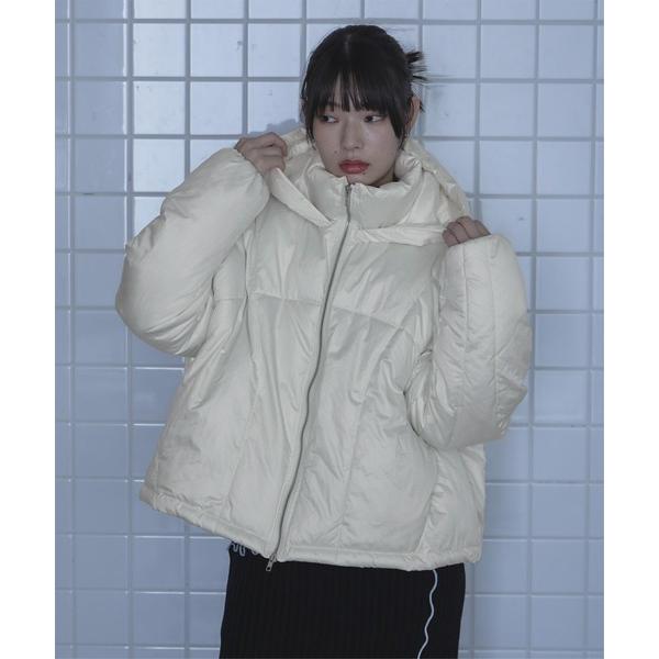 ダウンコート ダウンジャケット 中綿フードアウター レディース
