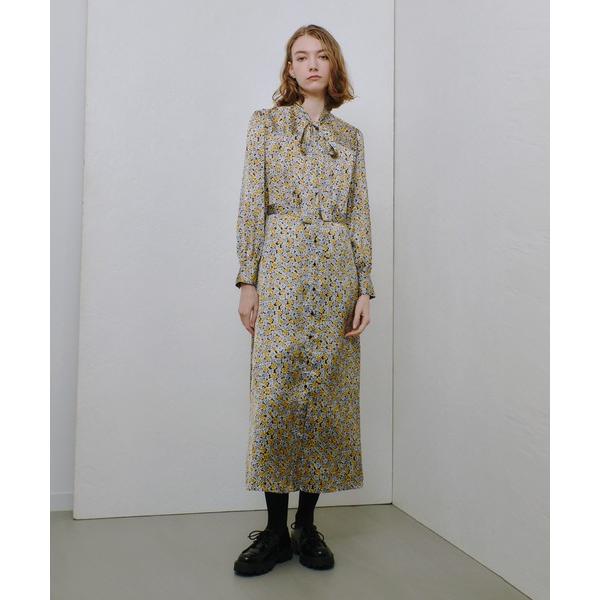 ワンピース プチフルールプリントワンピース