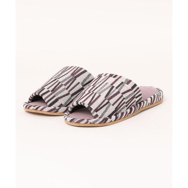 スリッパ 「OTHER BRAND」Ｖジャガード外縫イスリッパ