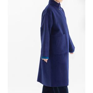 人気定番⭐︎UNITEDARROWS ダブルフェイスフーデッドコート36 ネイビー 人気定番⭐︎UNITEDARROWS ダブルフェイスフーデッドコート36 ネイビー