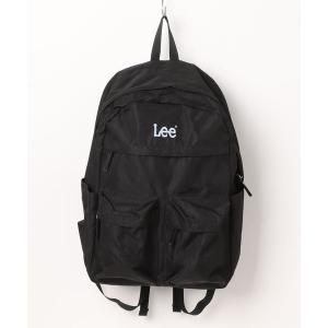 デイバック リュック Lee/リー　刺繍ロゴ2アウトポケットデイパック レディース メンズ