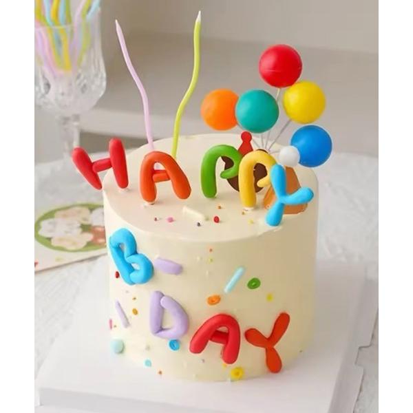 キャンドル 「 Sowel. / ソエル 」 ”HappyBirthday” ケーキ トッパー / ...