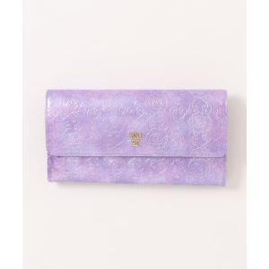 財布 ANNA SUI(アナスイ) ローズハート フラップ長財布 レディース