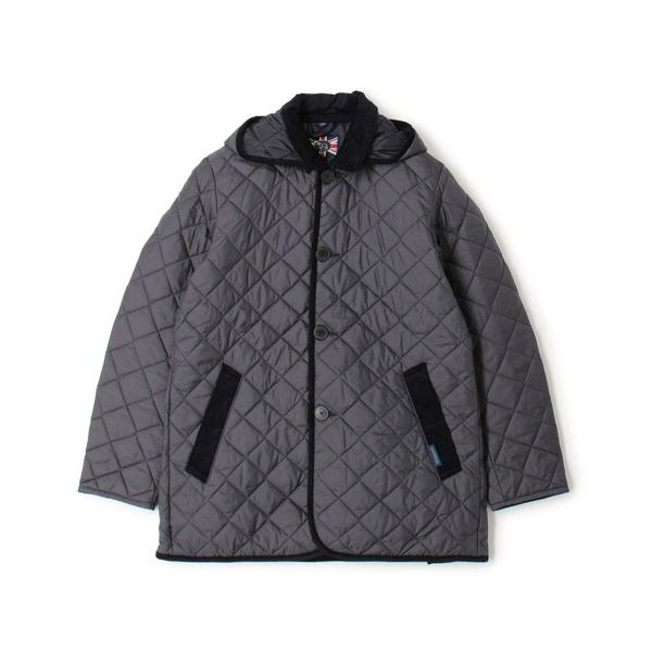 ステンカラーコート コート LAVENHAM DENSTON ポリエステル キルティングジャケット ...