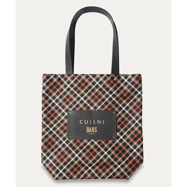 トートバッグ CULLNI for DAKS LONDON Big Leather Patch To...